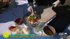 Chef Sherry Shows Us How to Make Pizza Outdoors