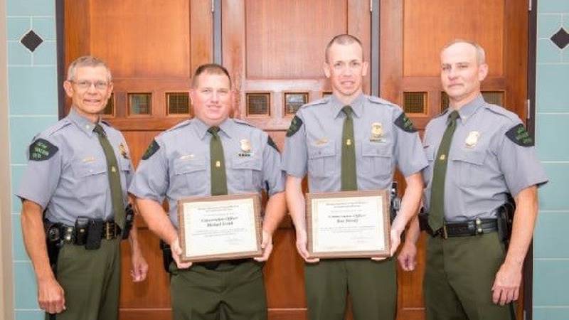 Promo Image: Two Michigan DNR Officer Receive Lifesaving Awards