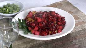 Cooking With Chef Hermann: Cranberry Relish with Pears and Walnuts