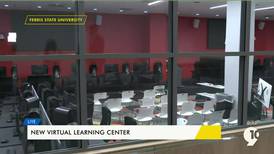 Students take advantage of Ferris State University’s new Virtual Learning Center
