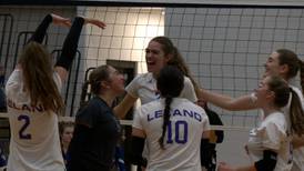Leland sweeps Mio for regional volleyball title
