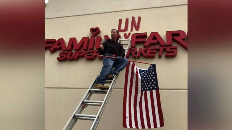 Promo Image: Boyne City Liquor Store Owner Facing Charges After Painting on Supermarket Sign