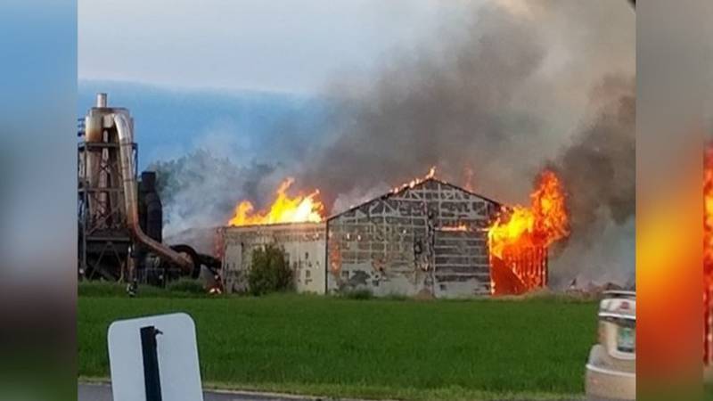Promo Image: Isabella Co. Saw Mill Catches Fire, No One Hurt