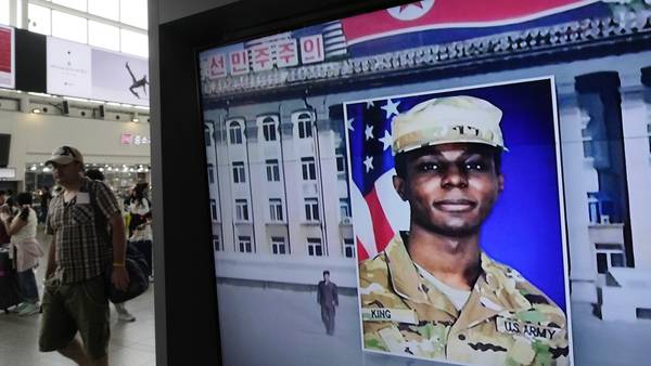 North Korea says it will expel the US soldier who sprinted into the country illegally in July