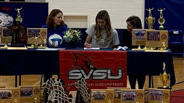 Mackinaw City’s Madison Smith Breaks Basketball Scoring Record, Signs With SVSU for Volleyball