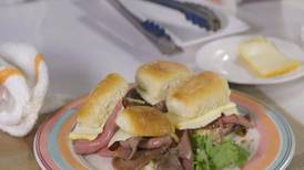 Cooking With Chef Hermann: Roast Beef Sliders with Balsamic Onions and Munster