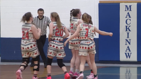 Mackinaw City wins its own girls basketball Christmas Tournament
