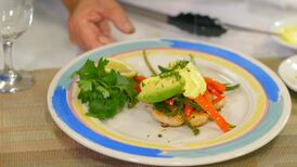 Cooking With Chef Hermann: Grilled Chicken with Avocado and Lemon Cream