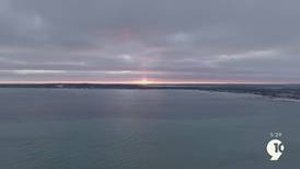 Northern Michigan From Above: Sunrise On Grand Traverse Bay