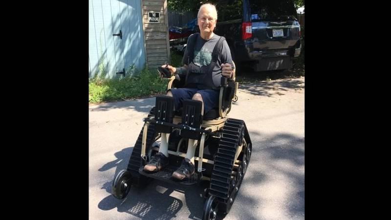 Promo Image: Widow of Grand Traverse County Veteran Donates Special Wheelchair To Reining Liberty In His Memory