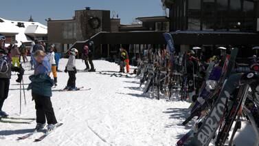 People Hit the Slopes For What Could Be Their Last Chance of the Season