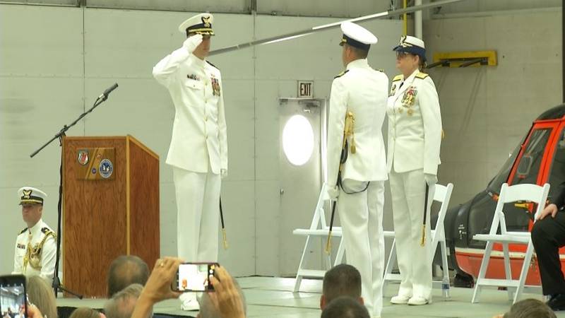Promo Image: New Commander Takes Over U.S. Coast Guard Air Station Traverse City