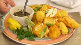 Cooking With Chef Hermann: Mango and Halloumi Mixed Fry