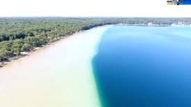 Northern Michigan from Above: Summer Sun Over Higgins Lake