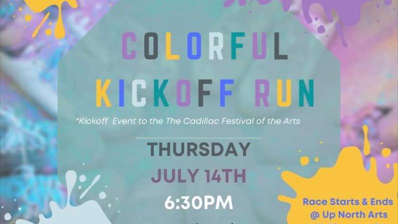 Promo Image: Get Moving With Upcoming Colorful Kickoff Run in Cadillac