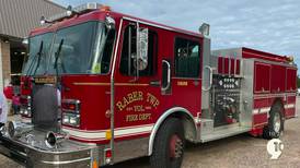 Raber Township Volunteer Fire Department gains new fire truck through downstate donation