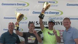 Steve Lajoie and Wesley Dean win the 2023 Au Sable River Canoe Marathon
