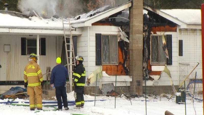 Promo Image: Roscommon County Home Destroyed After Chimney Fire