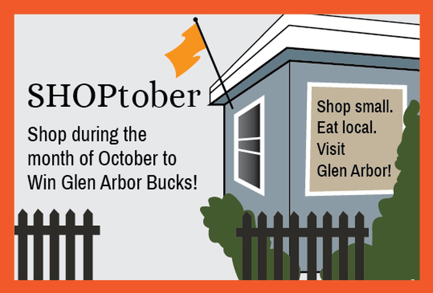 Shoptober Shop Small Graphic For Glen Arbor 01