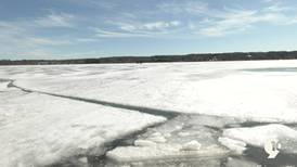Sights and Sounds: Frozen Lakeside at Onekama Village Park