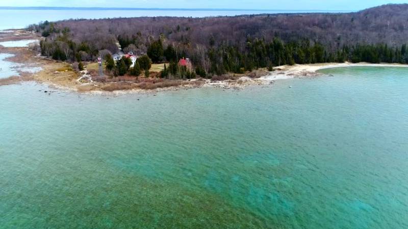 Promo Image: Northern Michigan from Above: Grand Traverse Lighthouse