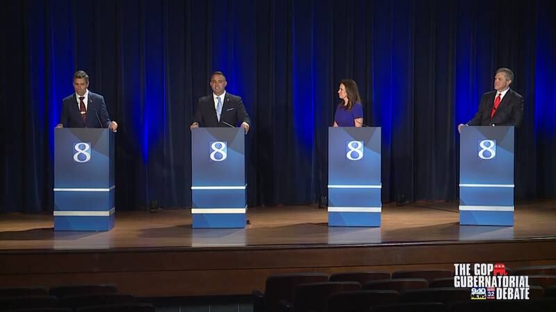 Promo Image: GOP Gubernatorial Race Enters Final Month with Contentious Debate