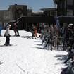 People Hit the Slopes For What Could Be Their Last Chance of the Season