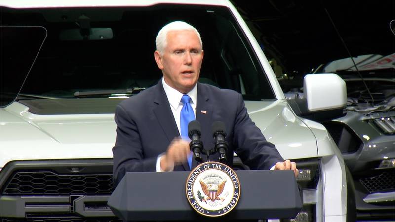 Promo Image: Vice President Pence Pushes New Trade Deal in Michigan