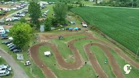 Northern Michigan From Above: Getting into the dirt at Newaygo’s motocross track 