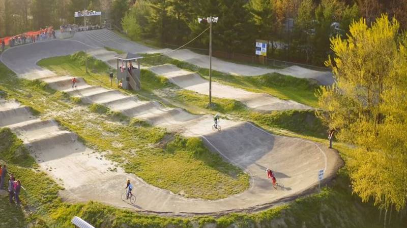Promo Image: Northern Michigan from Above: Grand Traverse County BMX Raceway