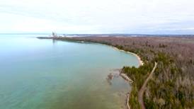 Northern Michigan From Above: Fisherman’s Island State Park