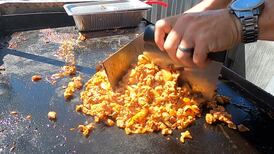 Sights and Sounds: Making Food at Sober Eats Taco Truck in Big Rapids