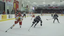 Ferris State Bulldogs hockey team gets ready to host two games against St. Lawrence