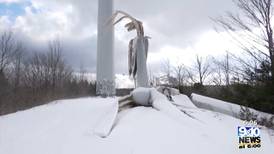 Wind Turbine Allegedly Blown Down by Wind Gust in Northport