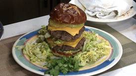 Cooking with Chef Hermann: Fried Green Tomato Double Cheeseburgers