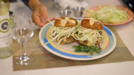 Cooking With Chef Hermann: Kimchi Pork Burgers with Honey Soy Sauce