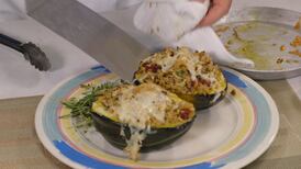 Cooking With Chef Hermann: Wild Rice, Pecan and Cranberry Stuffed Acorn Squash