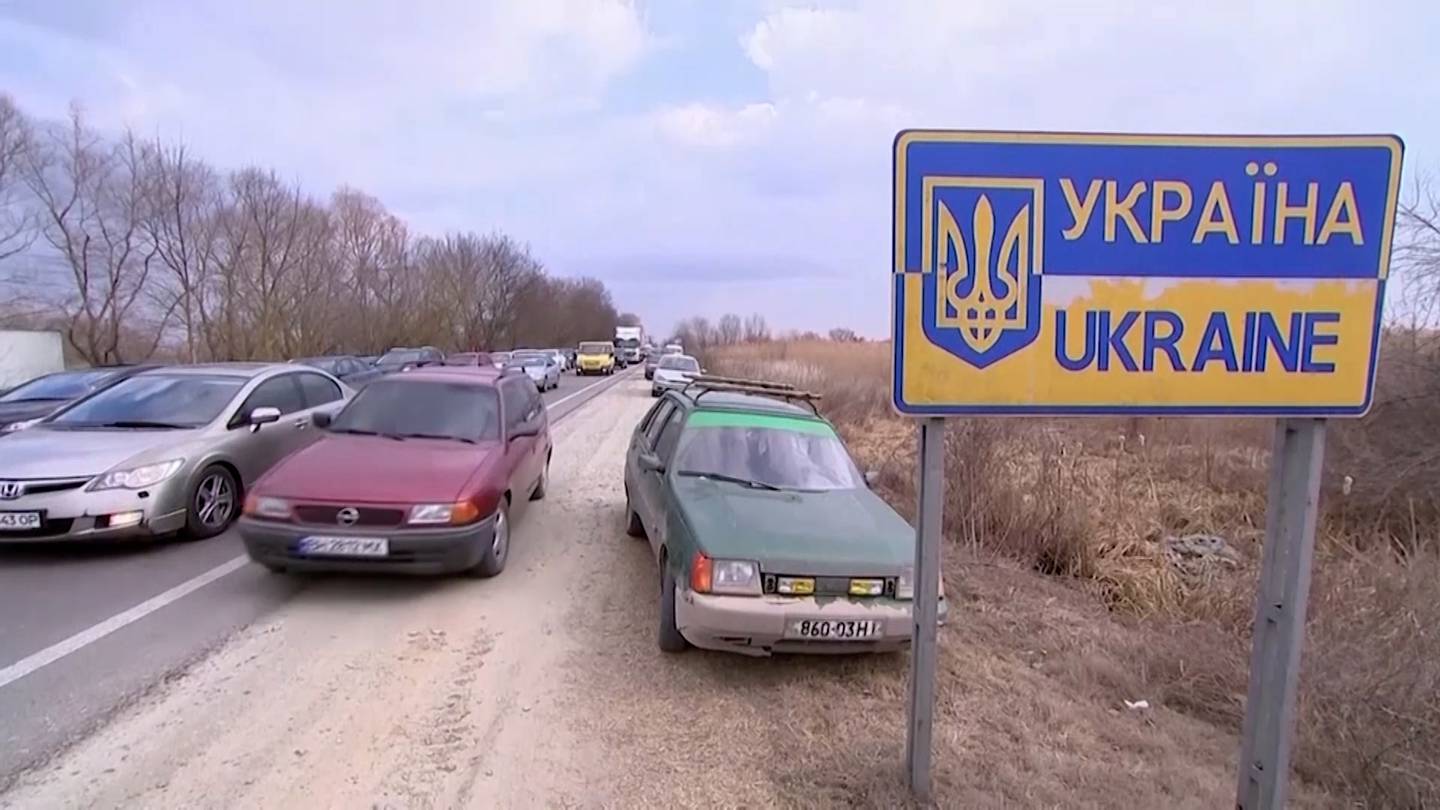 Ukraine Roadblock
