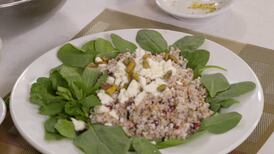Cooking With Chef Hermann: Cracked Wheat Salad with Pomegranates and Pistachios