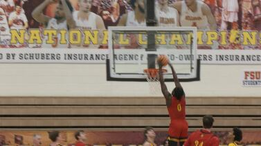 Ferris State Men and Women beat Michigan Tech in annual Red Out