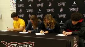 Four Traverse City Christian Athletes Sign Letters of Intent