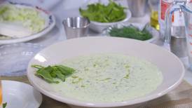 Cooking With Chef Hermann: Chilled Cucumber Spinach Gazpacho