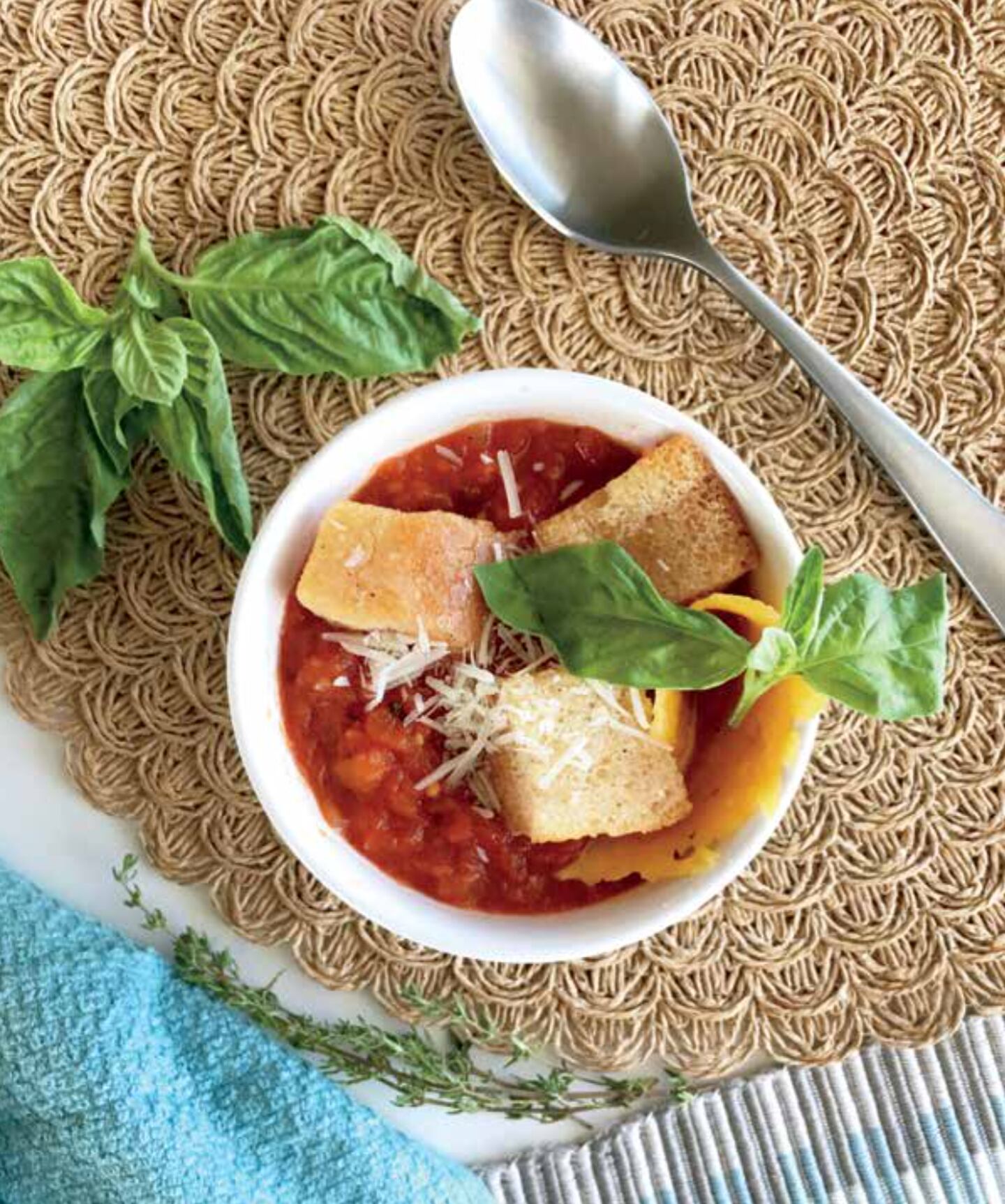 Tomato Basil Soup Pic