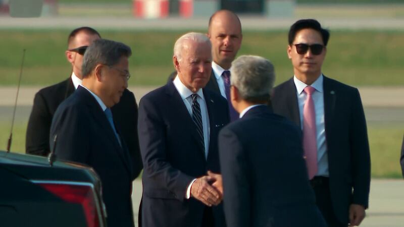 Promo Image: Biden Starts Asia Trip With Global Issues and Tech On Agenda