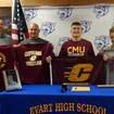 Evart’s Cole Hopkins Signs With Central Michigan Wrestling