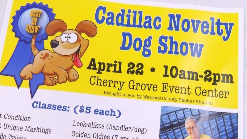 Promo Image: Wexford County Shelter Shares To Host Cadillac Novelty Dog Show