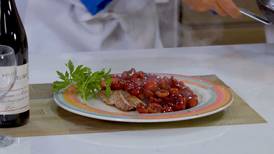 Cooking with Chef Hermann: Grilled Pork Tenderloin with Quick Cherry Preserve