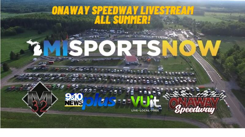 Promo Image: 2021 Onaway Speedway Livestream