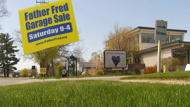 Promo Image: Father Fred Foundation Prepares For Annual Spring Garage Sale
