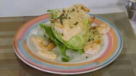 Cooking With Chef Hermann: Wedge Salad with Shrimp and Sriracha Dressing